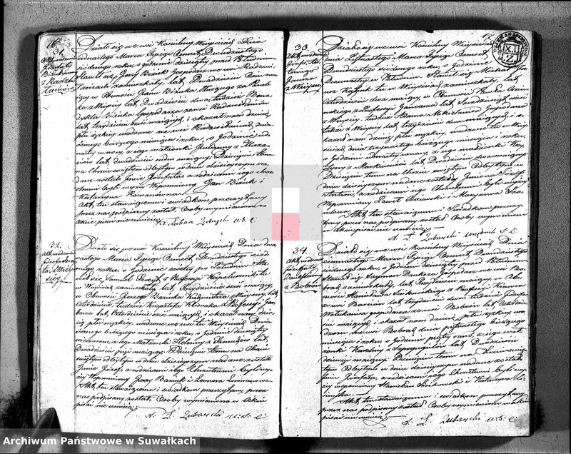 image.from.unit.number "Duplikat urodzonych, zaślubuionych i zeszłych parafii wieysieysiey na rok 1827"