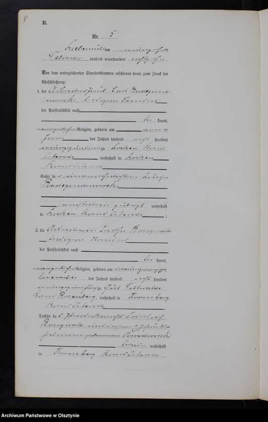 image.from.unit.number "Heirats-Neben-Register Nr 1 - 15"