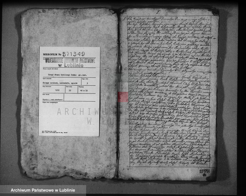 image.from.unit.number "Księga urodzeń, zapowiedzi, małżeństw i zgonów"