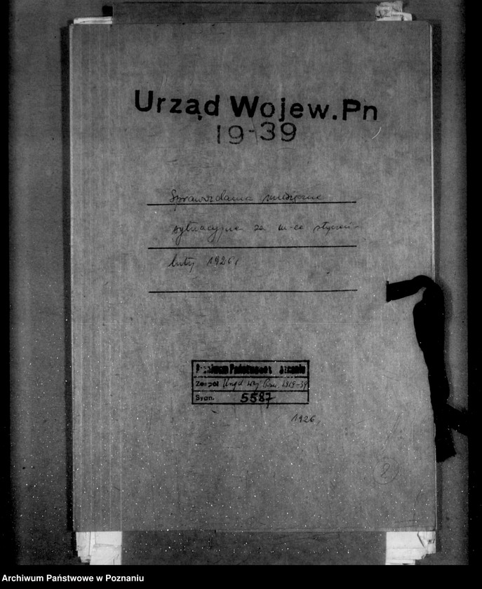 Obraz 4 z jednostki "Sprawozdania sytuacyjne miesięczne za miesiące styczeń, luty 1926 r."