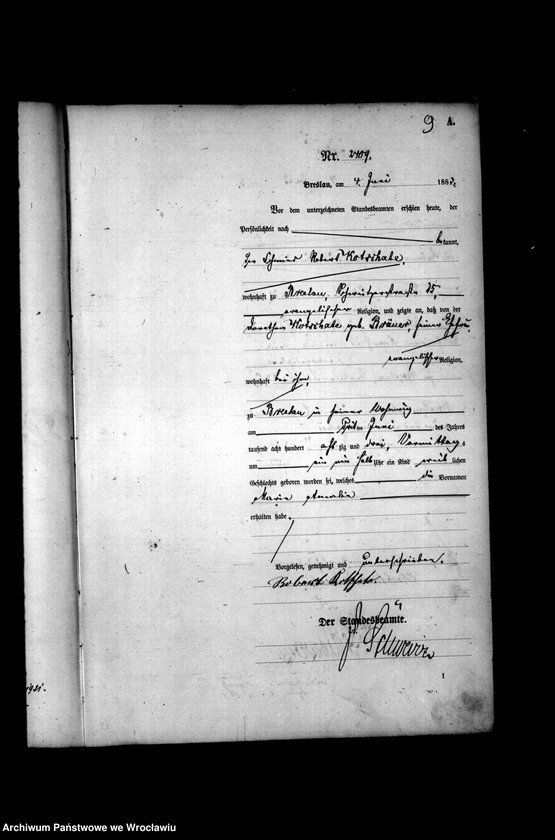 image.from.unit.number "Geburts-Haupt-Register Breslau II 1883 Band 7"