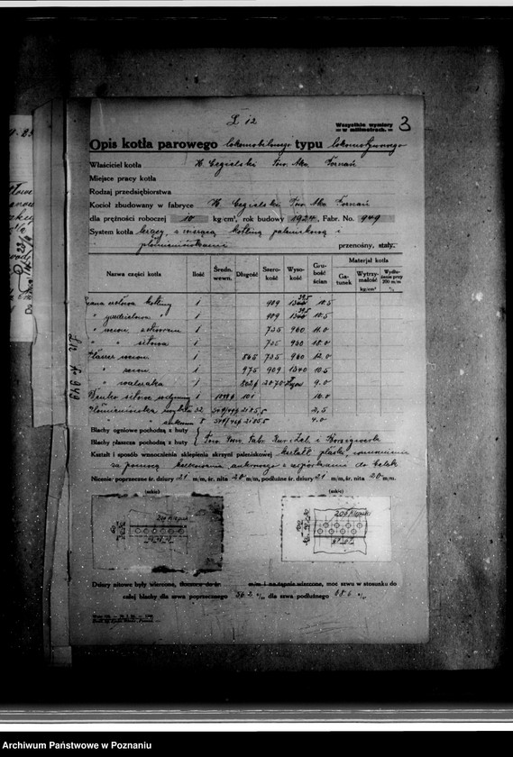 Obraz 7 z jednostki "Majątek Bieganowo powiat wrzesiński własność E. Grabski nr woj. kotła 5588"