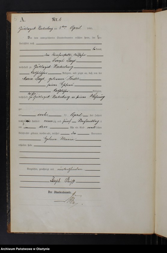 image.from.unit.number "Geburts-Haupt-Register Nr 1 - 6"