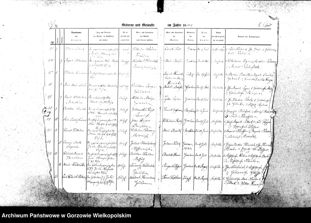 image.from.unit.number "Duplikate der Kirchenbücher von der Parochie Gralow: Gralow (Gralewo) mit Krieningswerder (Krzynka) und Bergkolonie (Górki), Jahnsfelde (Janczewo), Pollychen (Stare Polichno), Zantoch (Santok)"