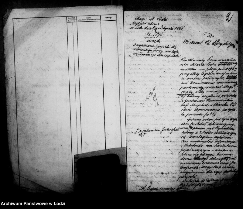 Obraz 6 z jednostki "Akta w przedmiocie pożyczki Wincentego Simma"