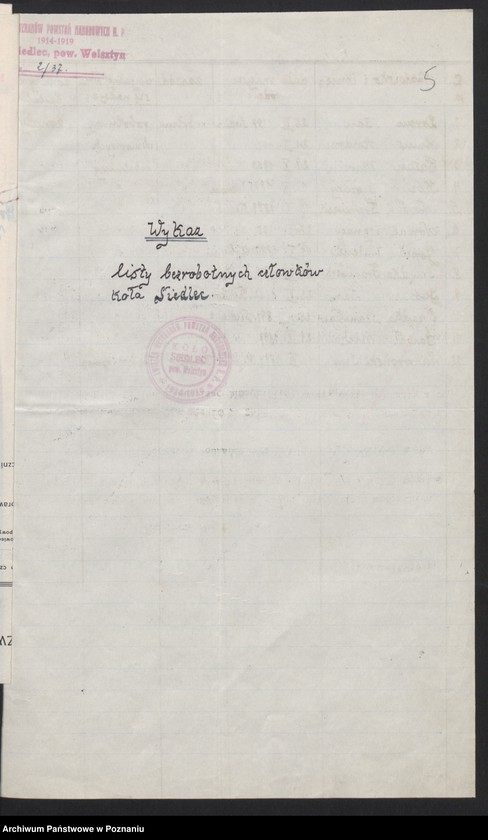 Obraz 10 z jednostki "Siedlce, powiat Wolsztyn - akta koła."