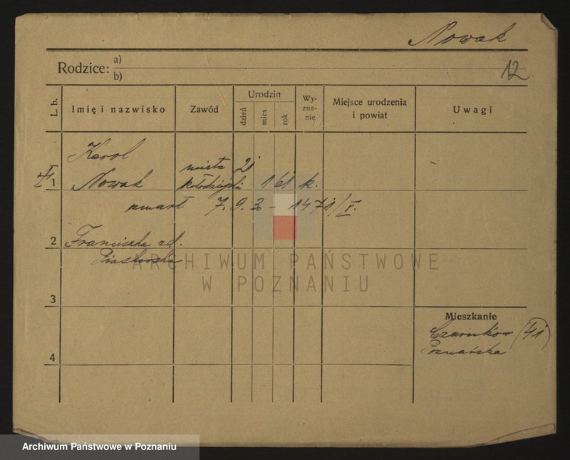 Obraz 14 z jednostki "Nowak K - Stanisław (żonaci)"