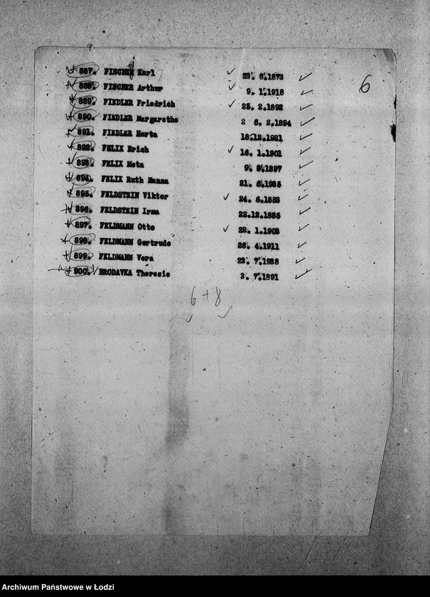 image.from.unit.number "[Wykazy imienne Żydów zagranicznych wsiedlonych do getta]"