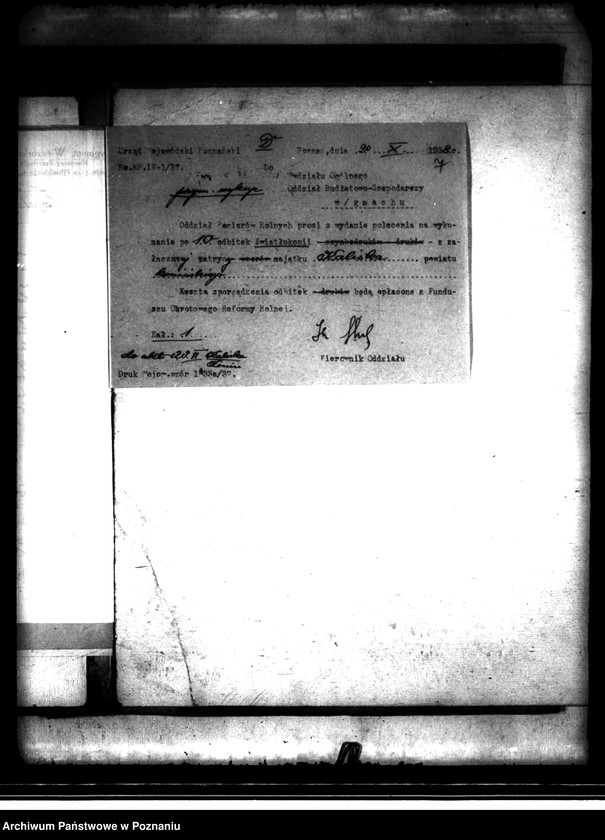 image.from.unit.number "Majątek Kaliska powiatu konińskiego /wyłączenie z art.. 4 ustawy o wykonaniu reformy rolnej"