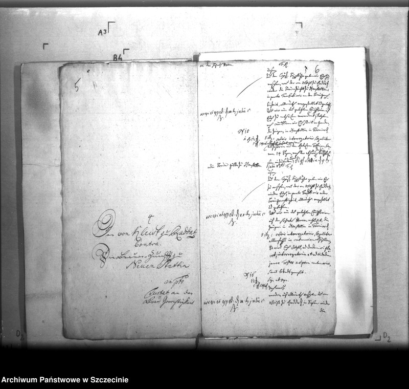 Obraz 7 z jednostki "Von Kleist zu Raddatz contra die Stadt Neustettin in po: Turbationis an der Braugerechtigkeit"