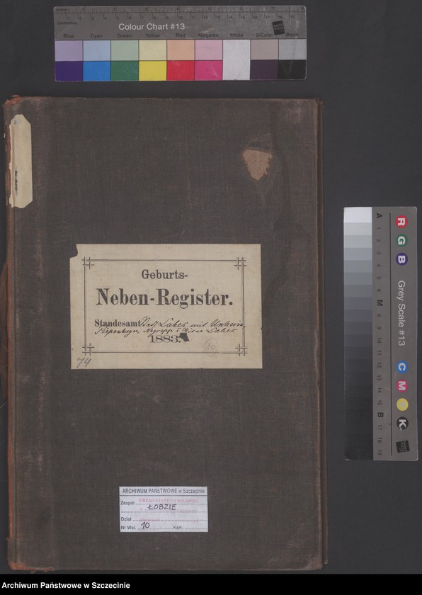 Obraz 2 z jednostki "Geburts-Register (Neben-Register)"