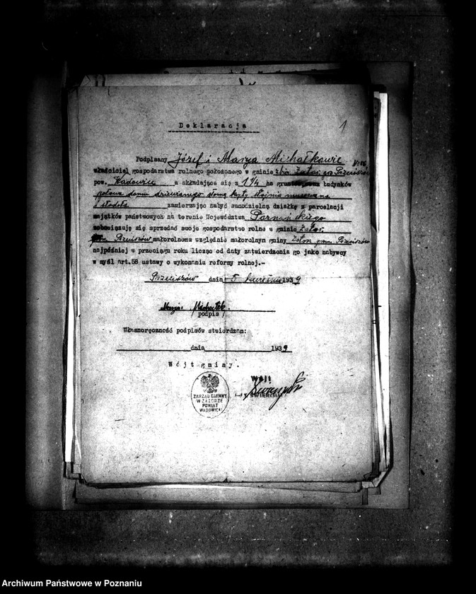 Obraz 5 z jednostki "Parcelacja majątku Prusim-Rozbitek powiatu międzychodzkiego"