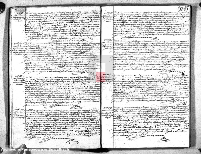 image.from.unit.number "Duplikat Urodzonych Umarłych i Zaślubionych Parafii Liszkowskiey za Rok 1838"