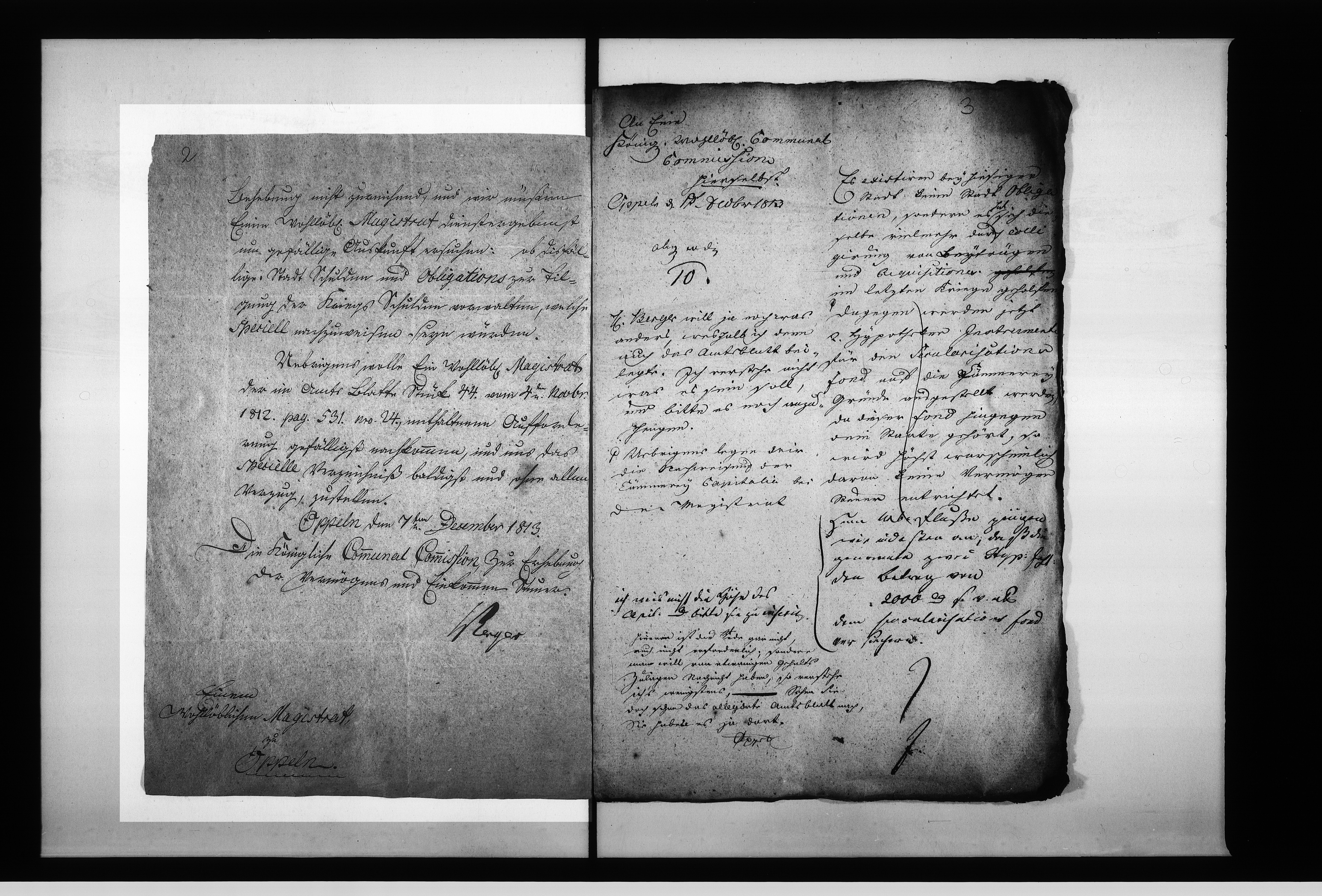 Obraz 8 z jednostki "Acta Generaliades Magistrats zu Oppeln von Beytreibung der Vermögens und Einkommens Steuer-Reste bey der Stadt Oppeln Vol. I de anno 1814"