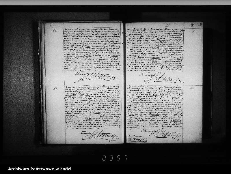 Obraz 19 z jednostki "Akta urodzeń, małżeństw i zgonów"