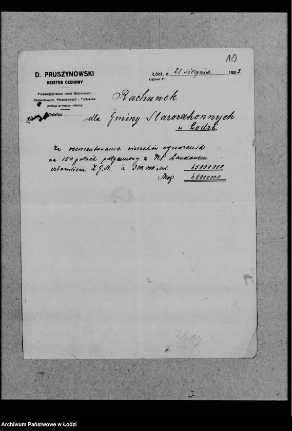 Obraz 14 z jednostki "Bud[owa] park[anu]"