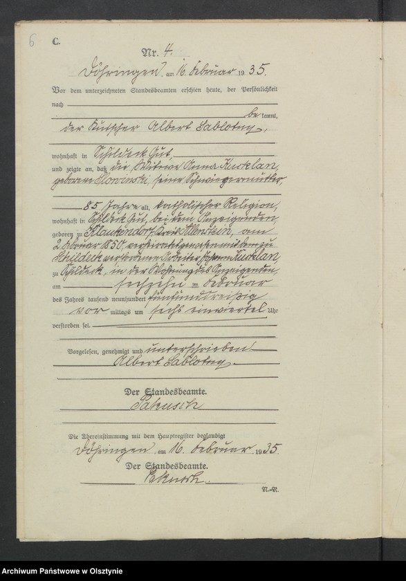 image.from.unit.number "Sterbe-Neben-Register Nr 1-21"