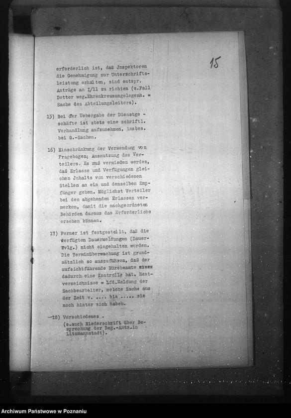 Obraz 19 z jednostki "Konferencje z kierownikami działów w sprawie podziału czynności i obiegu pism w urzędzie"