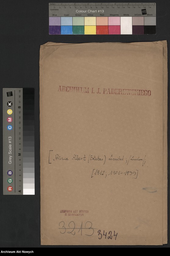 image.from.unit.number "Prince Albert (Estates) Limited (London). Sprawozdania i zestawienia, raporty i korespondencja"
