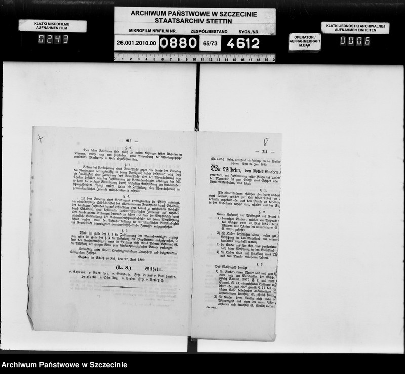 image.from.unit.number "Errichtung von Rentengütern, vol. I"