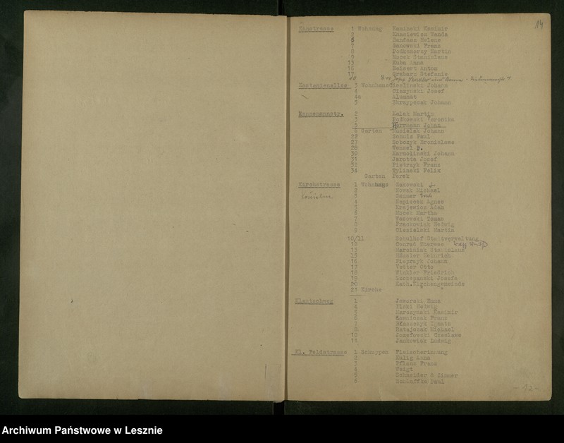 image.from.unit.number "[Rejestr mieszkańców Leszna /Strassen und Hausnumer Verziehnis/]"