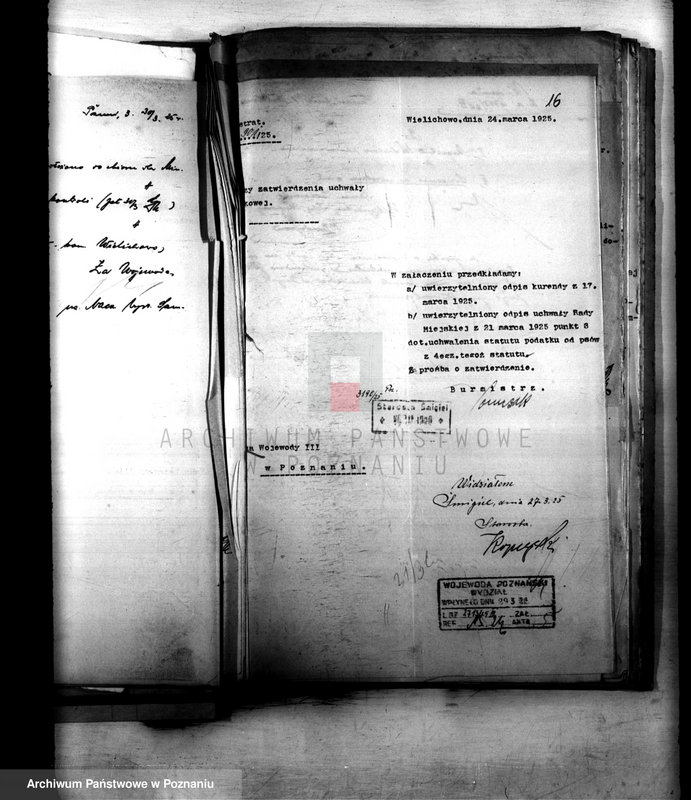 Obraz 20 z jednostki "Podatki Komunalne miasta Wielichowa /ustawa z dnia 11.8.1923 r. D.U.R.P. nr.94/"