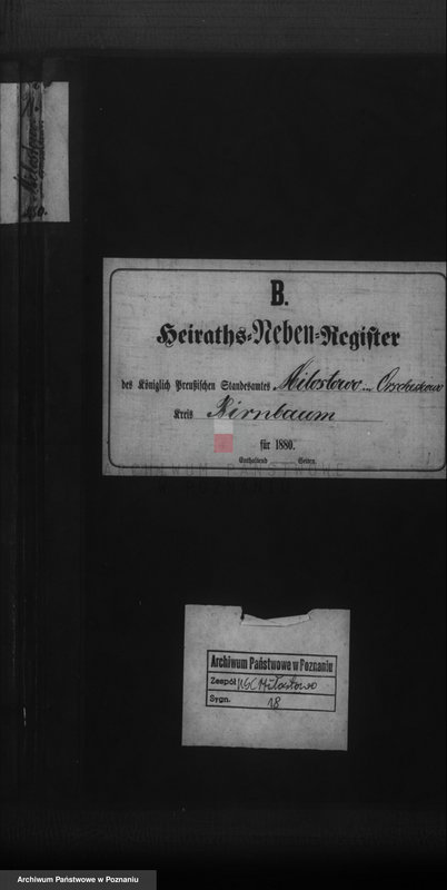 Obraz 1 z jednostki "Księga małżeństw"