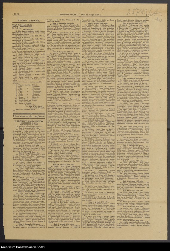 Obraz 12 z jednostki "Szlama Grauman- sprzedaż dodatków krawieckich"