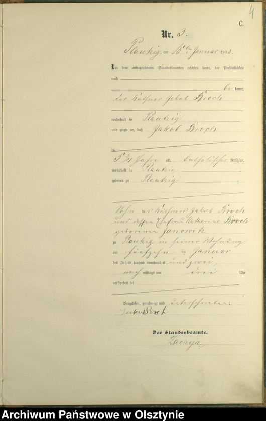 image.from.unit.number "Sterbe-Haupt-Register Nr 1 - 26"