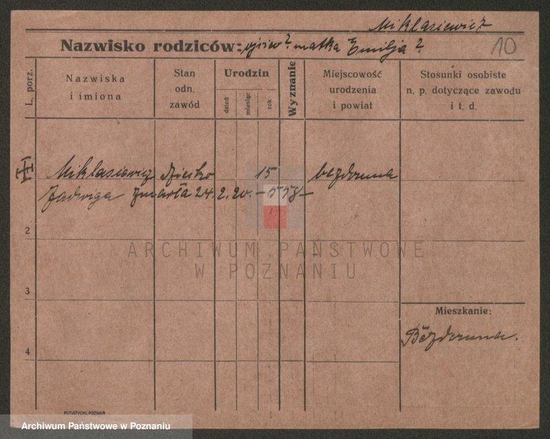 Obraz 12 z jednostki "Miklasiewicz - Mikutis"