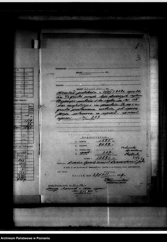 Obraz 6 z jednostki "Operat szacunkowy Jabłonowo powiat chodzieski i tymczasowy rejestr pomiarowy"