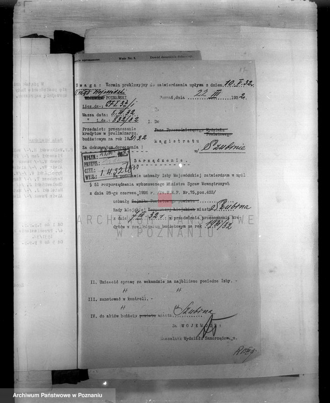 Obraz 20 z jednostki "Budżety i sprawy rachunkowe miasta Szubina"