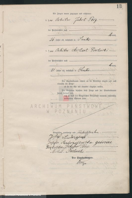 Obraz 15 z jednostki "Heiraths-Haupt-Register"