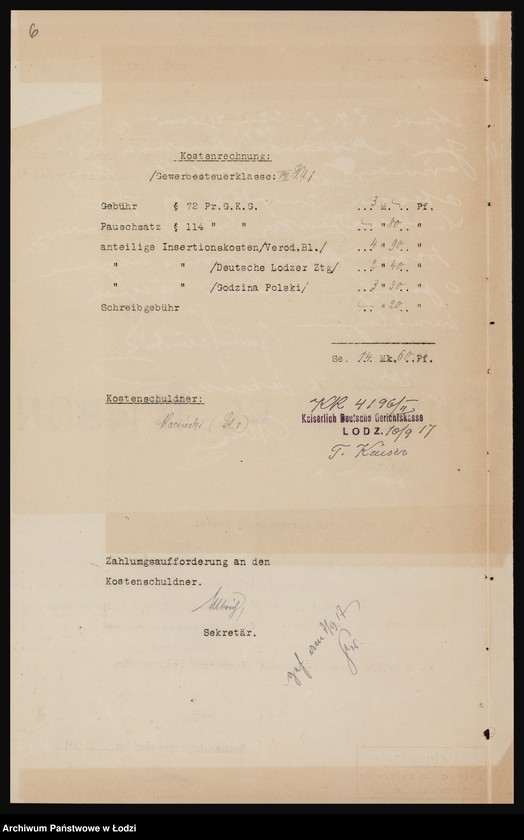 Obraz 8 z jednostki "Jan Maciński- fabryka asfaltu i przetworów ze smoły kamiennej oraz przedsiębiorstwo robót asfaltowych, dekarskich, betonowych i blacharskich"