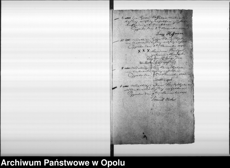 Obraz 11 z jednostki "Acta des Magistrats zu Oppeln betreffend die Sammlung milder Beiträge 1841-1845"