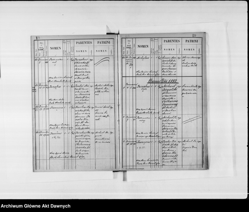 image.from.unit.number "Parafia: Grzymałów. Dekanat: Skałat. Księga metrykalna urodzeń tylko dla wsi Ostapie*. Tom III."