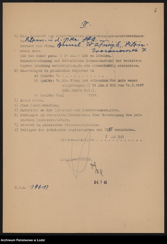 Obraz 8 z jednostki "Szmula Wajnryb- sprzedaż olejów jadalnych"