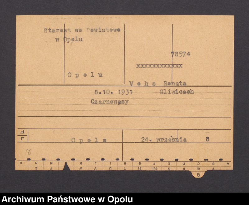 Obraz 4 z jednostki "[Dyrda Martha, ur. 8.11.1909 Ratibor]"