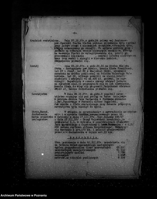 Obraz 6 z jednostki "Komunikaty meldunki dzienne sytuacyjne"