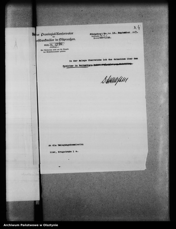 image.from.unit.number "Neidenburg, Speicher "Klösterchen""