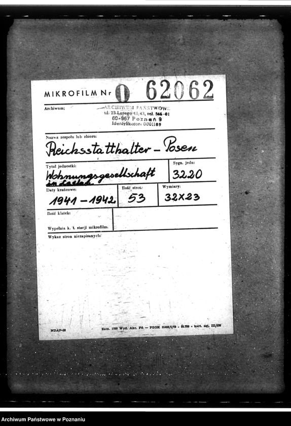 Obraz 2 z jednostki "Wohnungsgesellschaft in Leslau"