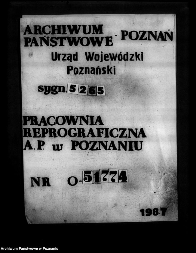 Obraz 1 z jednostki "Z. Niegolewski Chlewiska powiat szamotulski gospodarstwo rolne nr woj. kotła 6844"