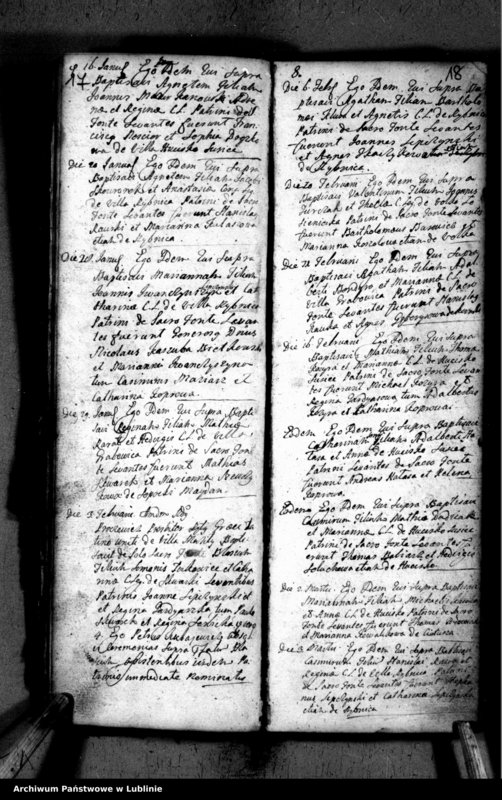 Obraz 12 z jednostki "Liber baptisatorum, copulatorum et mortuorum"