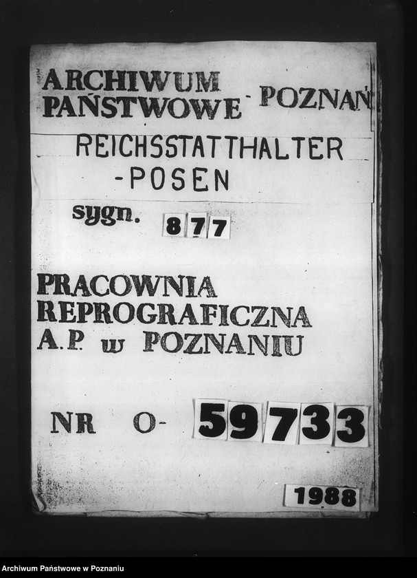 Obraz 1 z jednostki "Zlikwidowanie komórek organizacyjnych rejencji zajmujących się planowaniem"