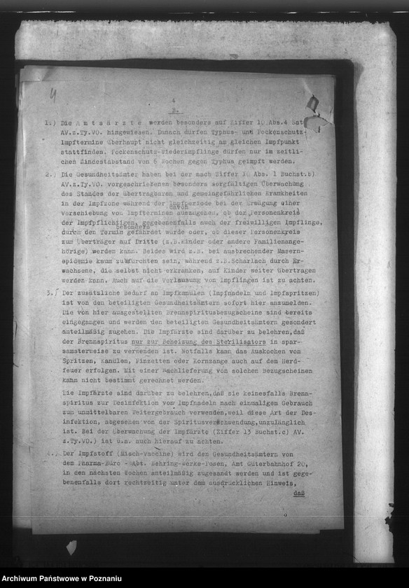 Obraz 8 z jednostki "Typhus - Impfberichte"