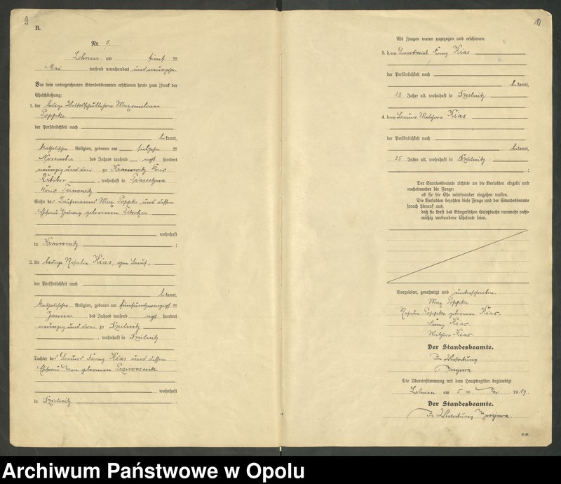 image.from.unit.number "Księga małżeństw Rok 1919-1920"