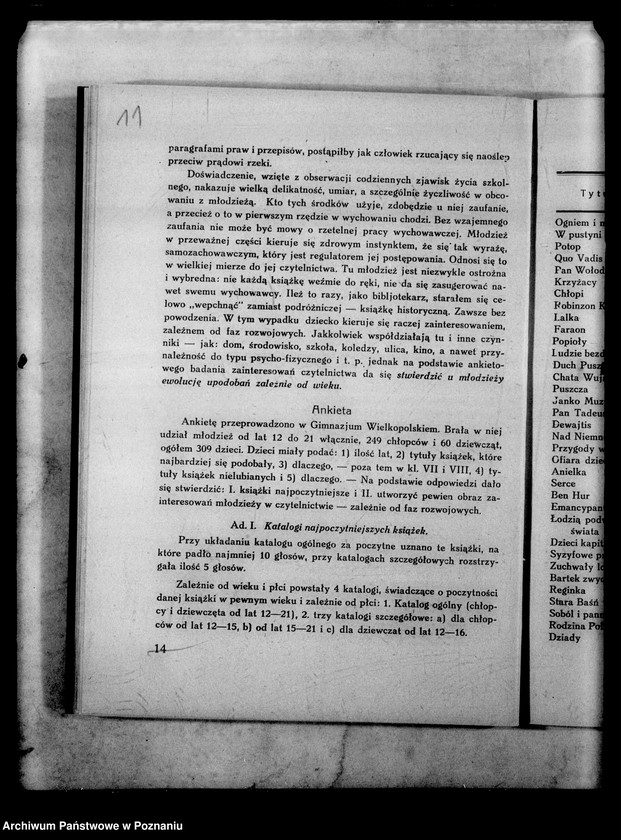Obraz 15 z jednostki "Wielkopolskie Gimnazjum Dr Czajkowskiego- Poznań [między innymi sprawozdanie za rok szkolny 1932/33]"