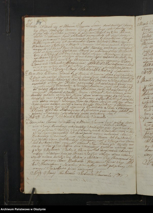 image.from.unit.number "Akta Urodzenia, Małżeństw, Zeyścia Parafij Janowskiej Powiatu Przasnyskiego Gubernij Płockiej z Roku 1849"