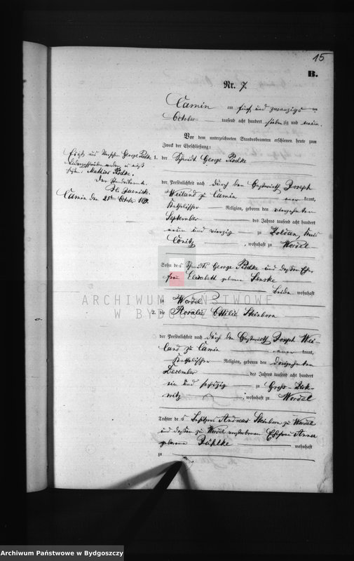 image.from.unit.number "Akta małżeństw - wtóropis"