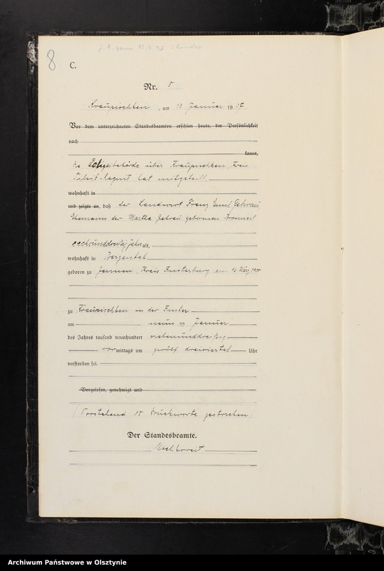 image.from.unit.number "Sterbe-Register/Haupt-Register/Nr 1 - 83"